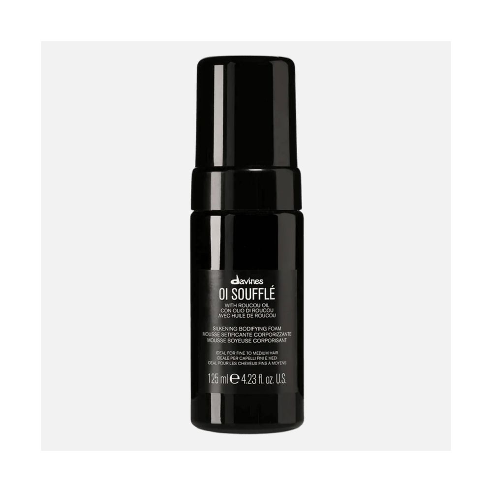 Davines OI Soufflé 125 ml— уплотняющая пенка для абсолютного блеска волос