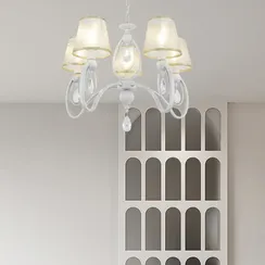 Подвесная люстра AM347203 347203/5 WT+G Arte Milano