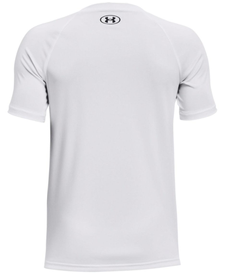 Футболка для мальчика теннисная Under Armour Tech Big Logo SS - белый