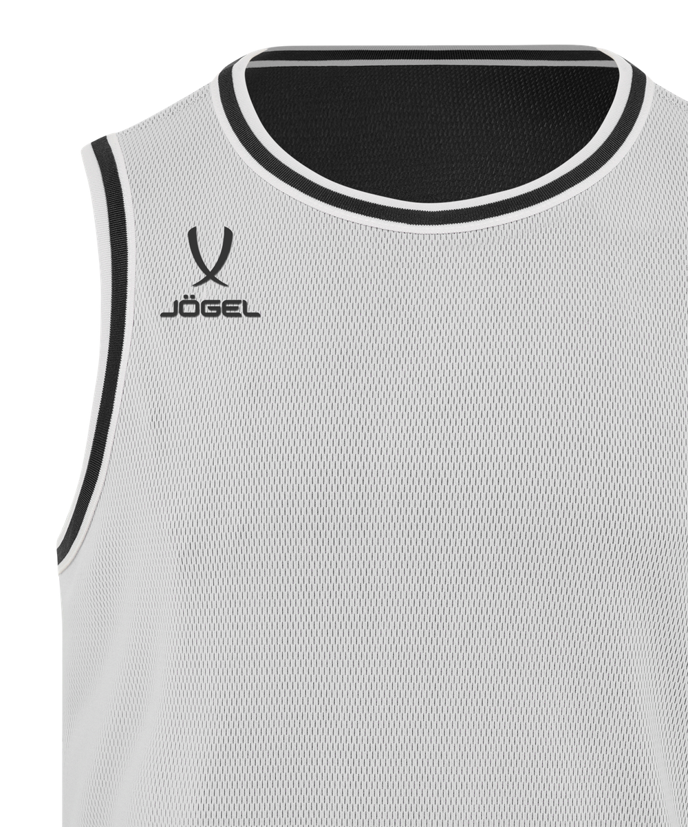 Майка двухсторонняя JÖGEL DIVISION PerFormDRY Double-Side Jersey, темно-серый/белый