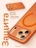 Чехол накладка iPhone 17 Pro / 18 Pro 6.3" Gurdini Slim Series with Magsafe Orange