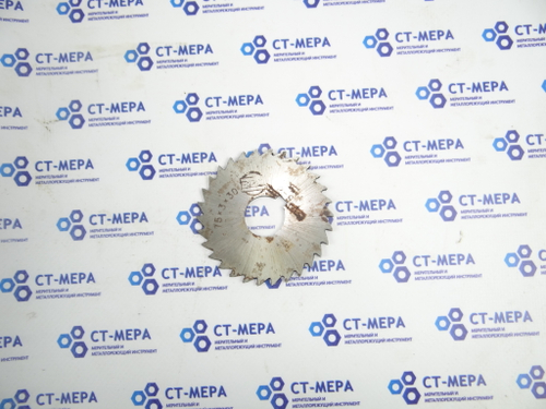 Фреза отрезная по металлу 75х3х22мм z=30 Р6М5 без фаски со ш/п