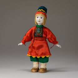 Кукла Крестьянский мальчик