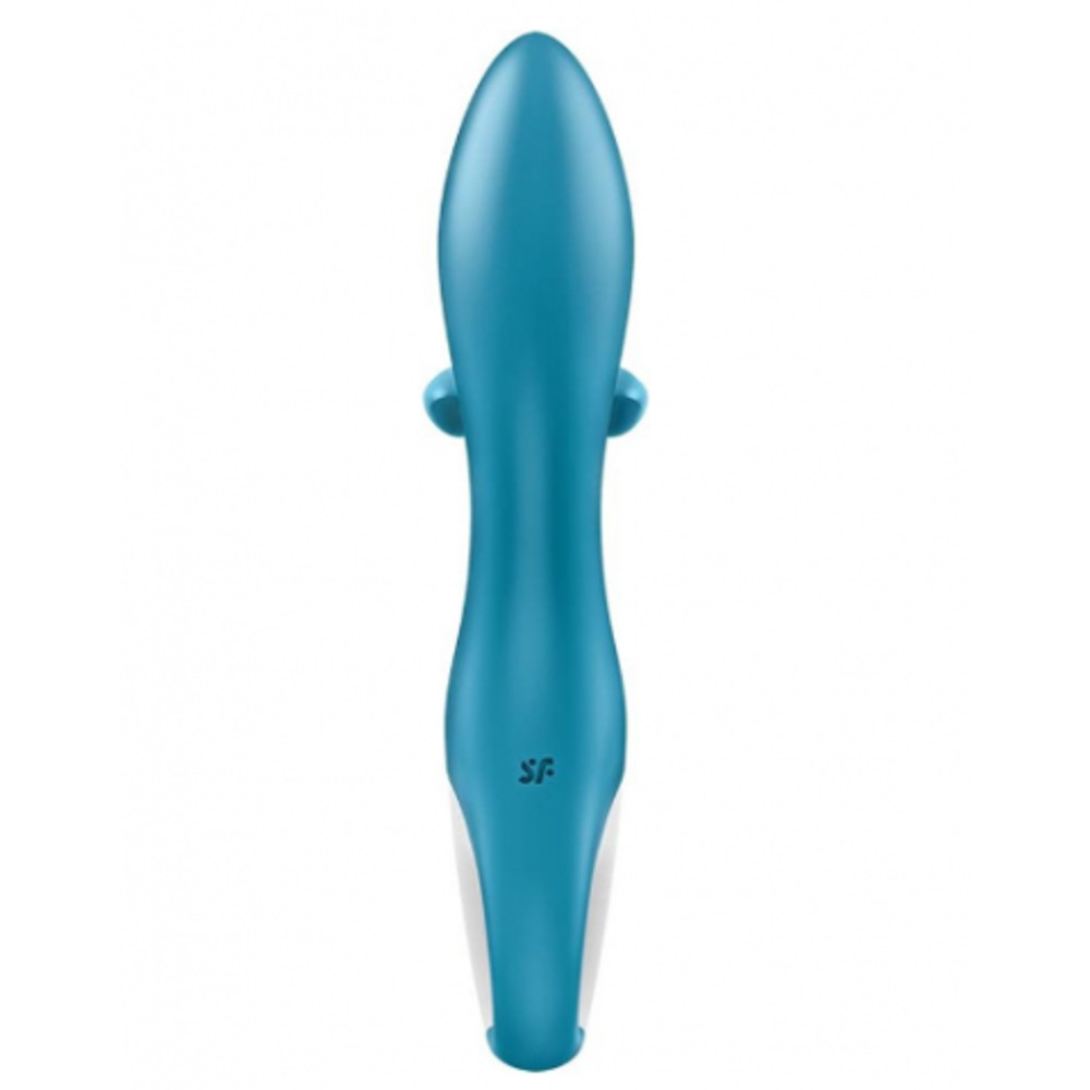 Вибратор-кролик Embrace me berry Satisfyer, бирюзовый