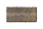 Тротуарная плитка Braer Прямоугольник, Color Mix Каштан, 40 мм