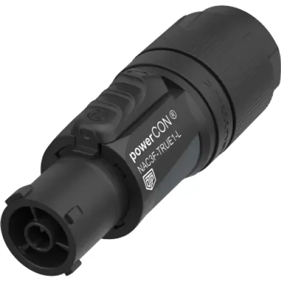 Neutrik NAC3F-TRUE1-L кабельный разъем PowerCon TRUE1, гнездо, 16A/250В, под кабель 10-16мм