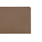 SAINT LAURENT Grain Embossed Leather Clutch Laptop Bag Men"s Brown