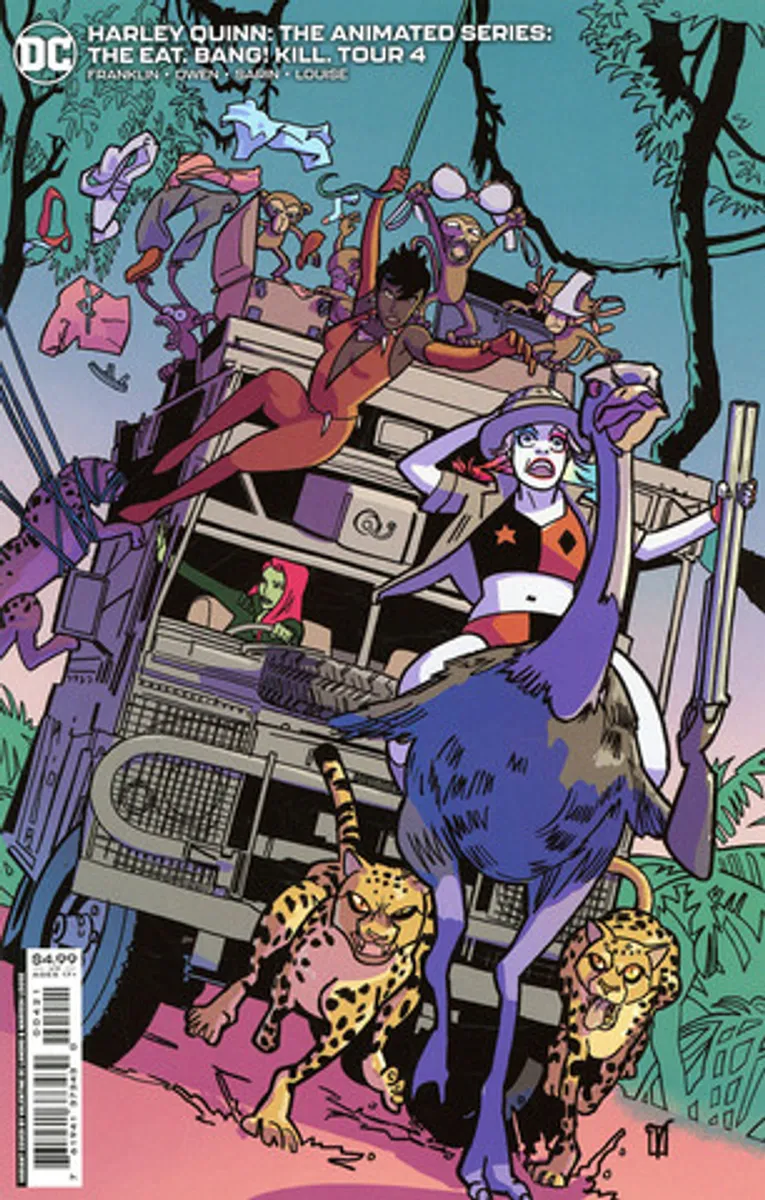 Harley Quinn The Animated Series The Eat Bang Kill Tour #4 (Valentine De Landro Cover)