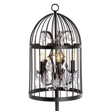 Торшер 4*Е14 LOFT1891F чёрный Vintage Birdcage LOFT IT