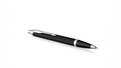 Шариковая ручка Parker IM Mat Black CT лак матовый, стержень: M, цвет чернил: blue, в подарочной упаковке.