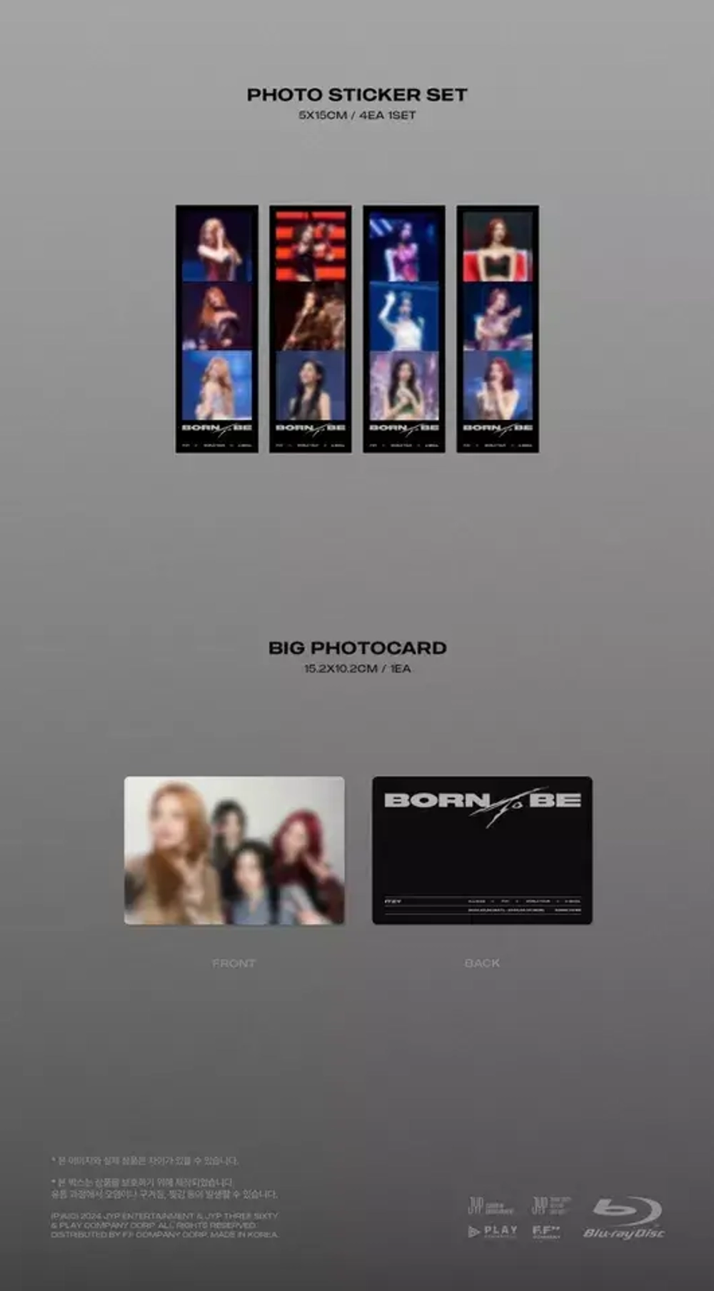 ITZY - 2ND WORLD TOUR [BORN TO BE] in SEOUL Blu-ray