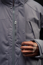Куртка Blue Monte Heated Cotton Workwear Jacket "Sapp Gray"
