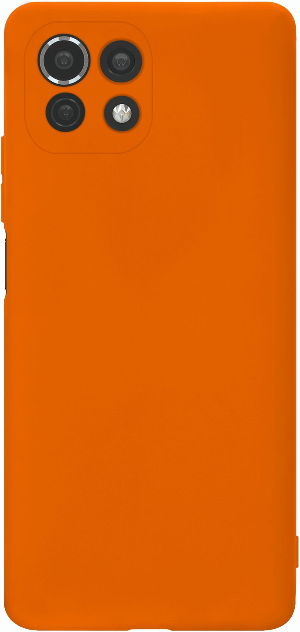 Мягкий Soft Touch чехол из силикона для XIAOMI MI 11 LITE 4G / 5G / NE с бархатной подкладкой