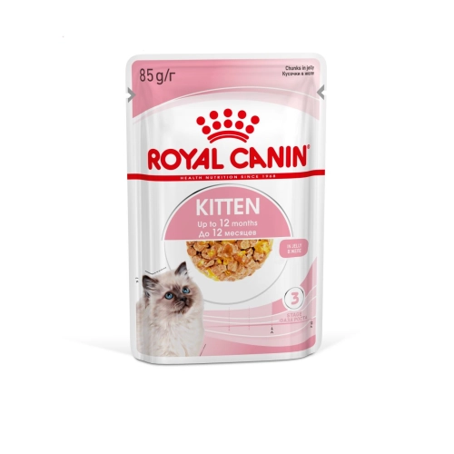 Влажный корм Royal Canin Kitten для котят, в желе, 85 г