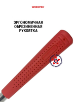 Молоток кованый с гвоздодёром и магнитным держателем гвоздей 16oz WORKPRO WP241013