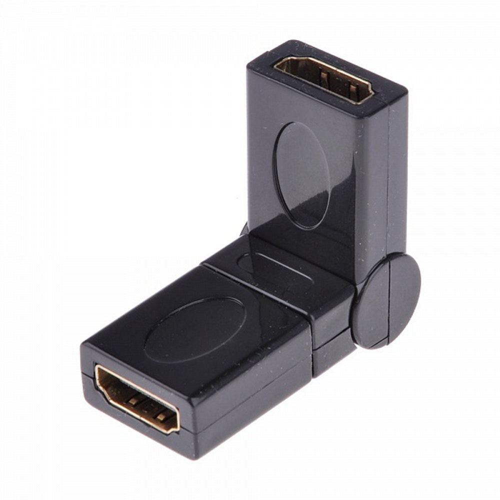 Переходник цифровой гнHDMI-гнHDMI поворотный