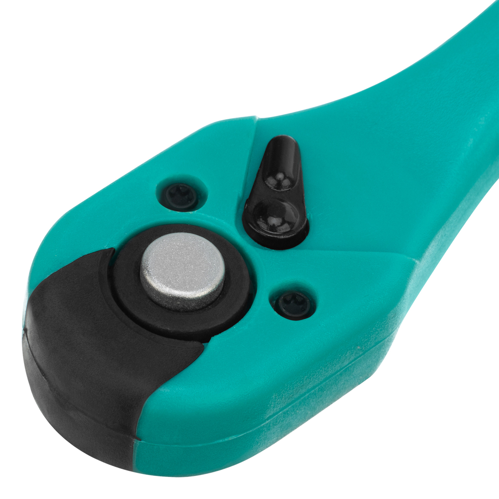 Ключ-трещотка 1/4", CrV, 72 зуба, с быстрым сбросом Stels
