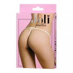 Трусики со стразами Joli Laura, белый, OS