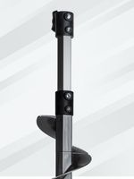 Шнек пластиковый под шуруповерт ULTRALITE (Ультралайт) 150R V2.0 правое вращение Тонар, серый