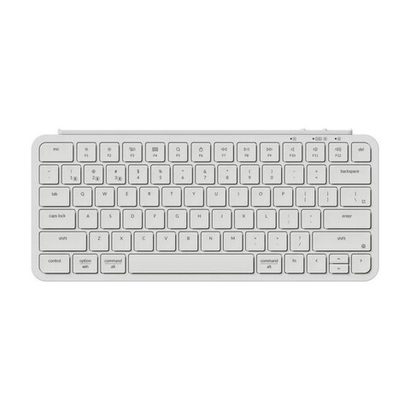 Беспроводная ультратонкая клавиатура Keychron B1 Pro, 77 клавиш, ножничные переключатели, цвет Ivory White (B1P-K8)