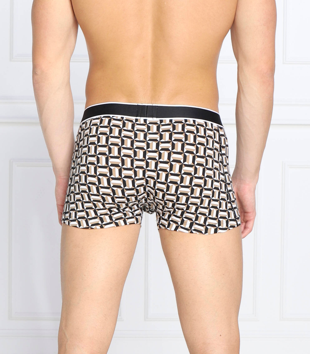 трусики-боксеры trunk 24 print BOSS BLACK - коричневый(50479053)