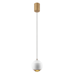 Светильник подвесной Crystal Lux CARO SP LED WHITE