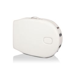 Массажный складной стол Mizomed Premium Oval 2 крем, черный