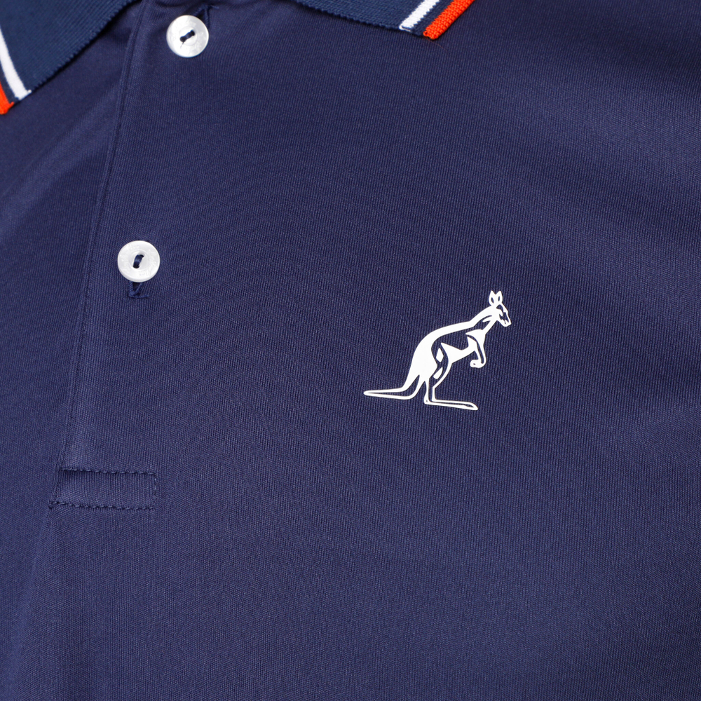Мужское теннисное поло Australian In Ace Polo Men - Blue, Multicoloured