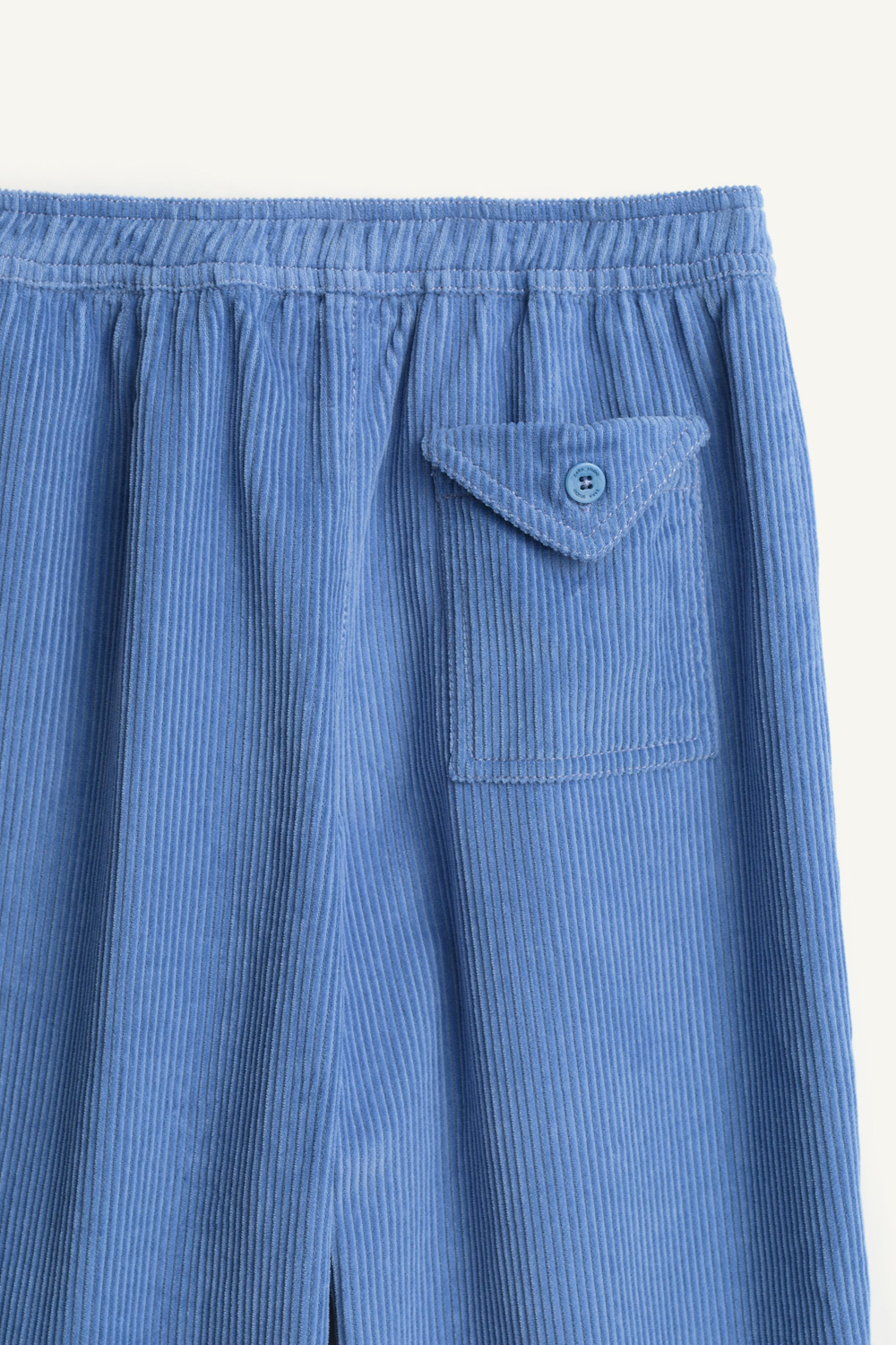 ZARA ВЕЛЬВЕТОВЫЕ БРЮКИ - LIMITED EDITION, СИНИЙ