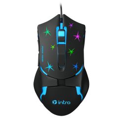 Мышь Intro MG555 игровая проводная 800-3600dpi черная | Мыши