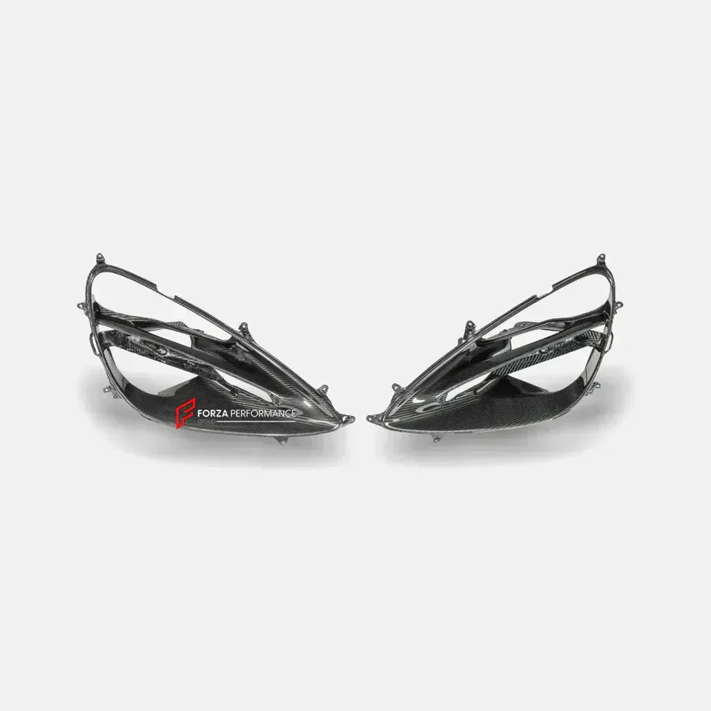 Карбоновая рамка фары для McLaren 720S 2017-2023 МакЛарен тюнинг