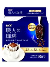 Кофе молотый UCC Blue label в дрип-пакетах 18 шт