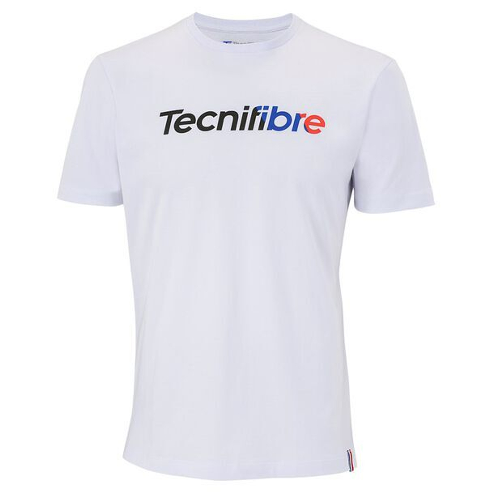 Мужская теннисная футболка Tecnifibre Club Tee - белый