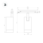 Светильник MAG-ORIENT-SPOT-R35-6W Warm3000 (BR, 24 deg, 48V) (Arlight, IP20 Металл, 5 лет)