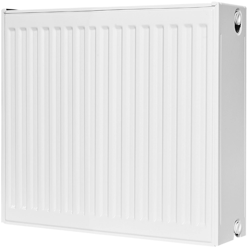 Радиатор панельный профильный ROMMER Compact тип 33 - 500x400 мм (подкл.боковое, белый)