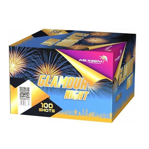 Батарея салютов GLAMOUR NIGHT (100/1,2) GWM6101