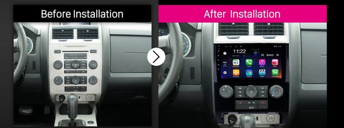 Магнитола для Ford F-150 2009-2014 - Kuberg SF-9014 QLed, Android 12, Быстрая, CarPlay, 4G SIM-слот