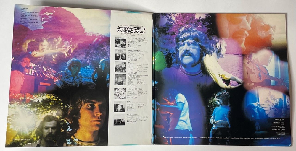 Винтажная виниловая пластинка LP The Moody Blues A Question Of Balance (Japan 1978) (Obi)