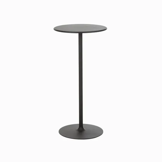 Барный стол Vikbord Ø50х103 см, черный металл