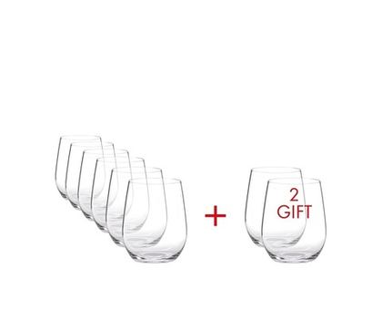 Набор бокалов для белого вина 8шт 320мл Riedel O Buy 8 Pay 6 Viognier Chardonnay