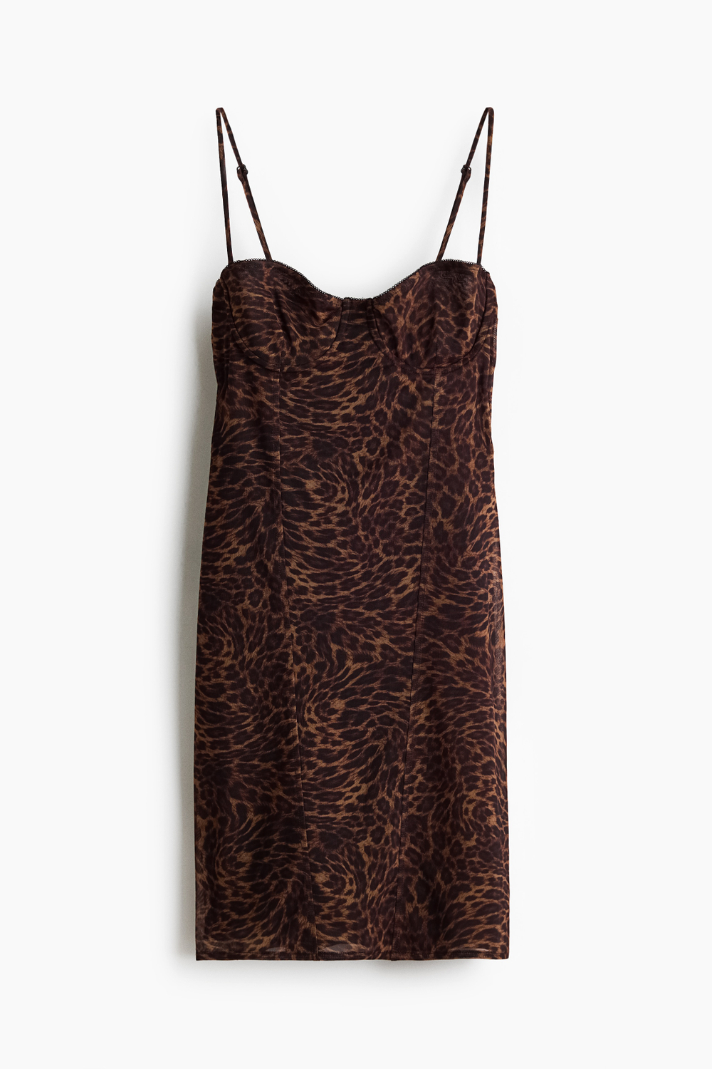 Облегающее платье из сетки - H&M