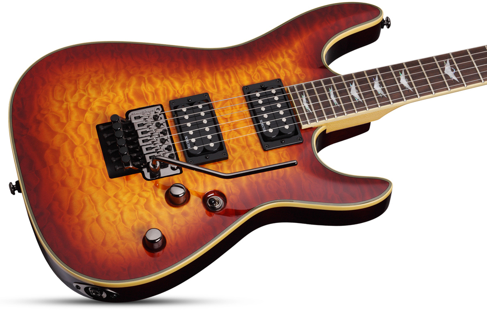 Schecter OMEN EXTREME-6 FR VINTAGE SUNBURST