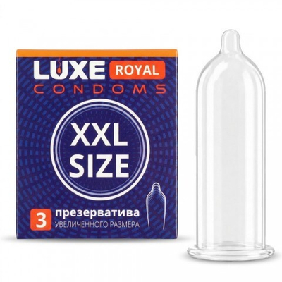 Презервативы LUXE ROYAL XXL Size 3шт.
