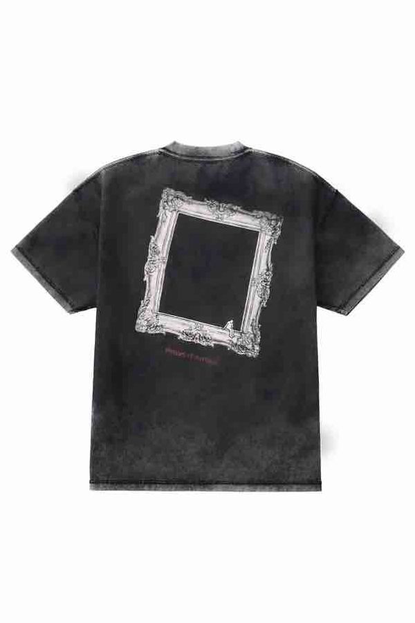 Футболка Garment Dyed Picture of life серая - фото 4