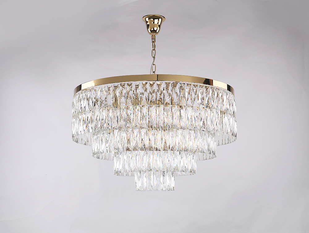 Подвесная люстра Newport ELIZABETH 10129+9/C gold, М0060309