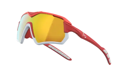 Спортивные очки 720armour V / Matte Ferrari Red / Ferrari Red Temple / Champion Gold Ti Lens