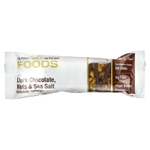 California Gold Nutrition, Foods, батончики с тёмным шоколадом, орехами и морской солью, 12 шт. по 40 г