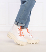 ботильоны toothy combat boot softny CALVIN KLEIN JEANS - кремовый(YW0YW00948)