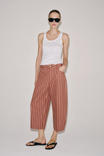 УКОРОЧЕННЫЕ БРЮКИ В ПОЛОСКУ — ZW COLLECTION — ZARA