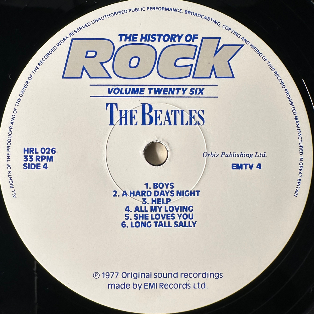 Сборник History Of Rock 26 2LP (Англия 1984г.)